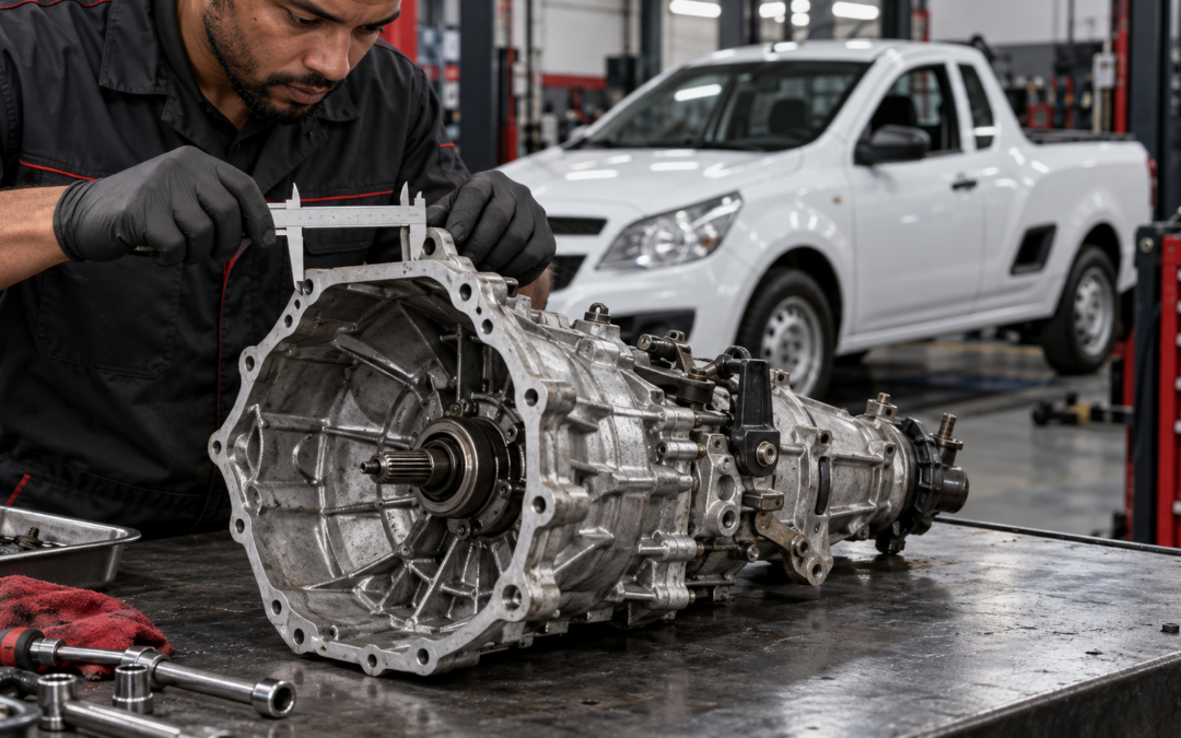 Chevrolet Utility 1.4 manual gearbox inspection at Cape Town Auto Spares