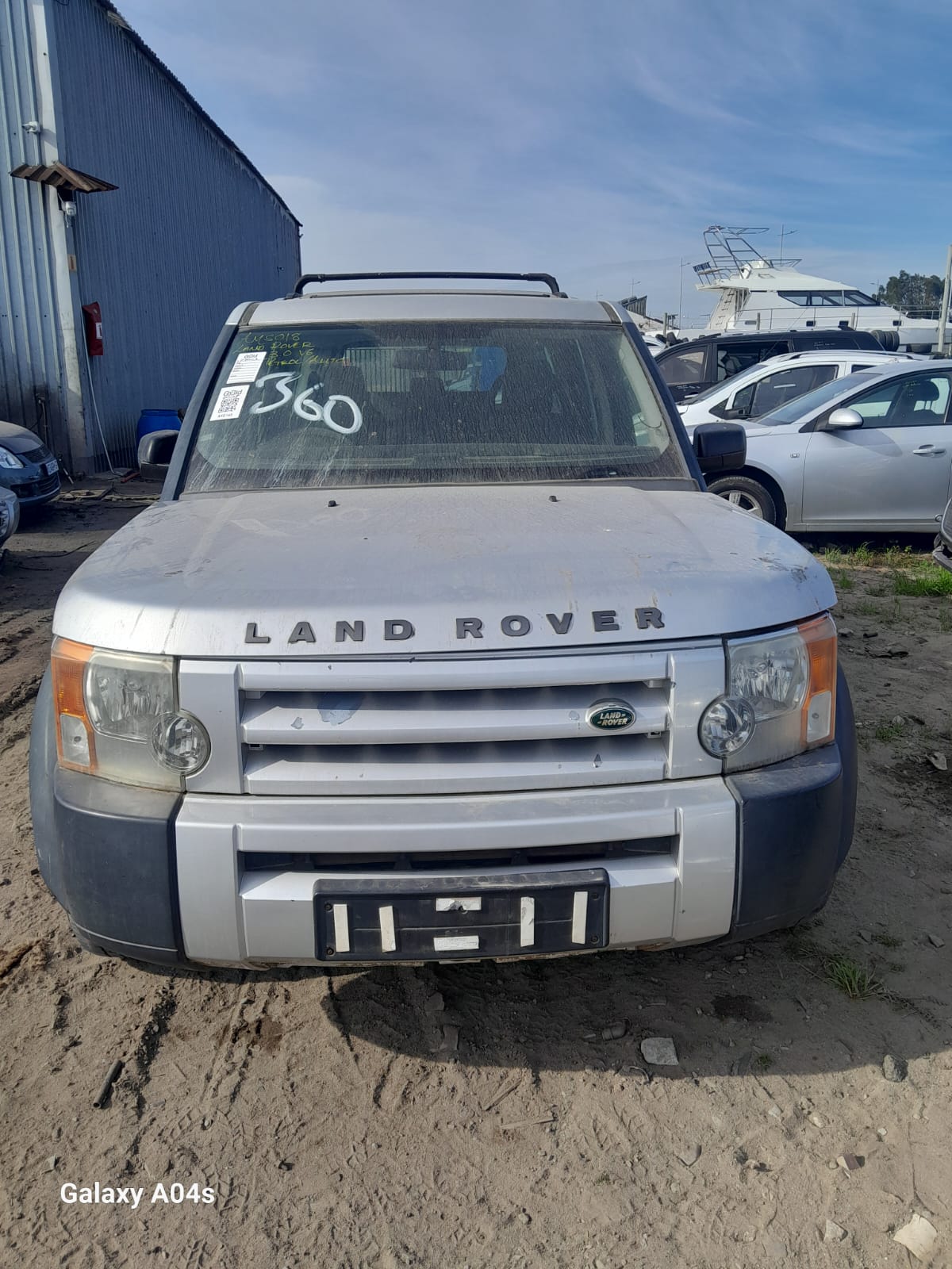 Land Rover Discovery 3 donor vehicle