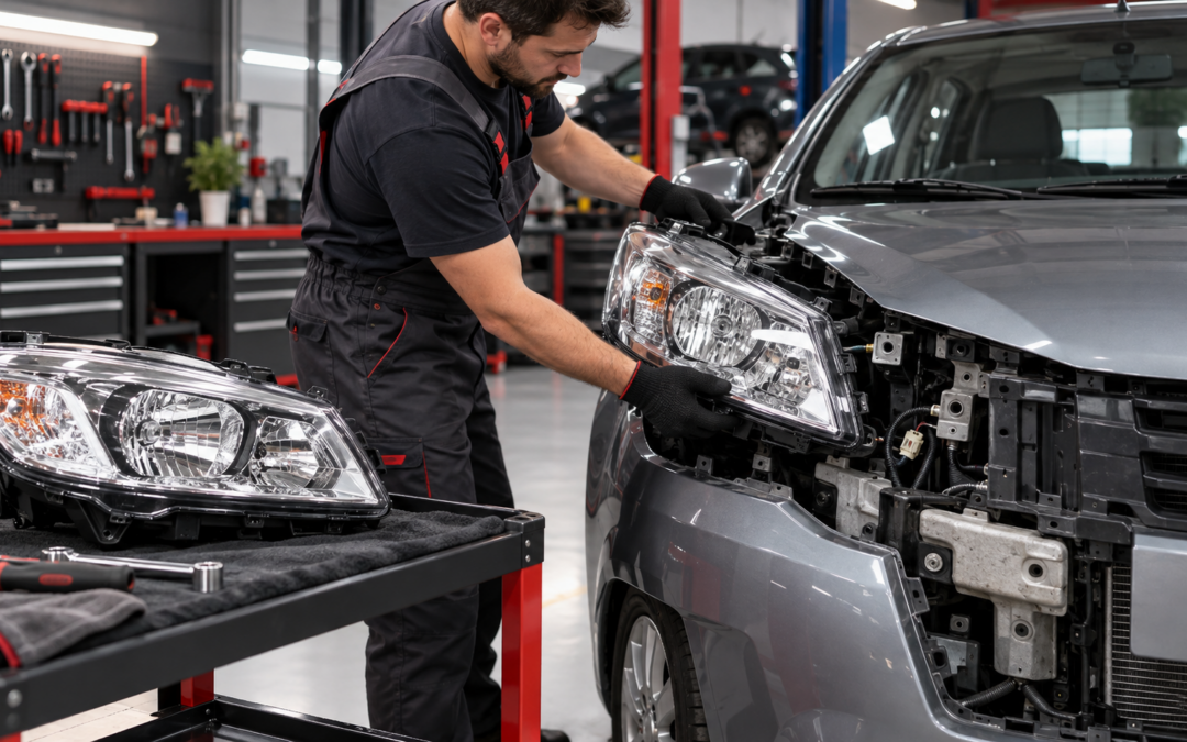 How to Replace and Match a Renault Sandero Headlight Assembly