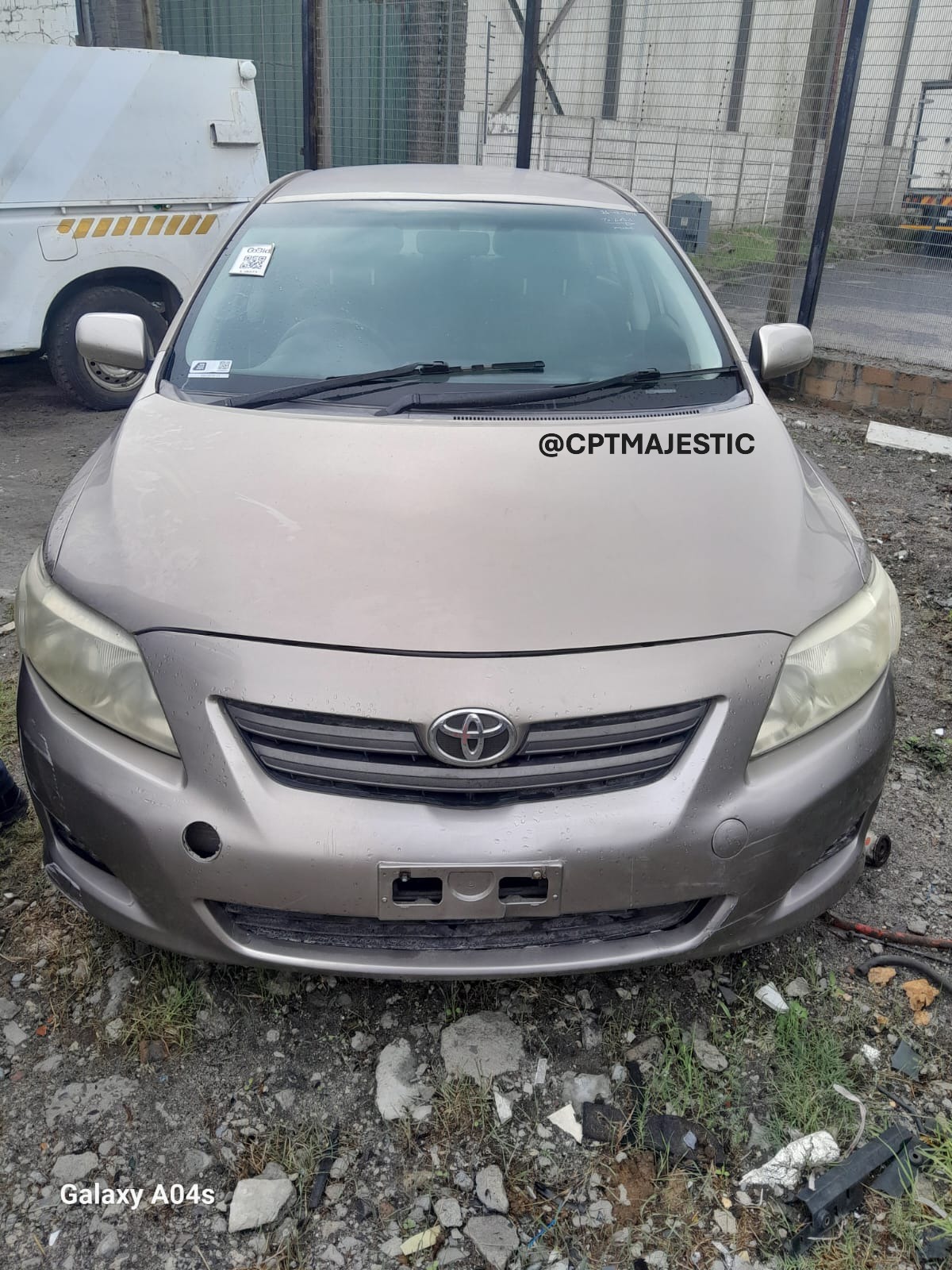 Toyota Corolla Professional donor vehicle